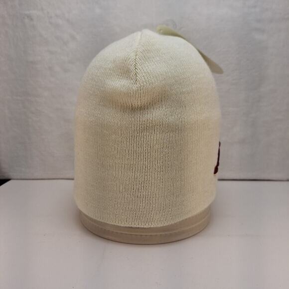 Minnesota Golden Gophers Uncuffed Knit Winter Beanie Hat Cap White - Picture 5 of 6